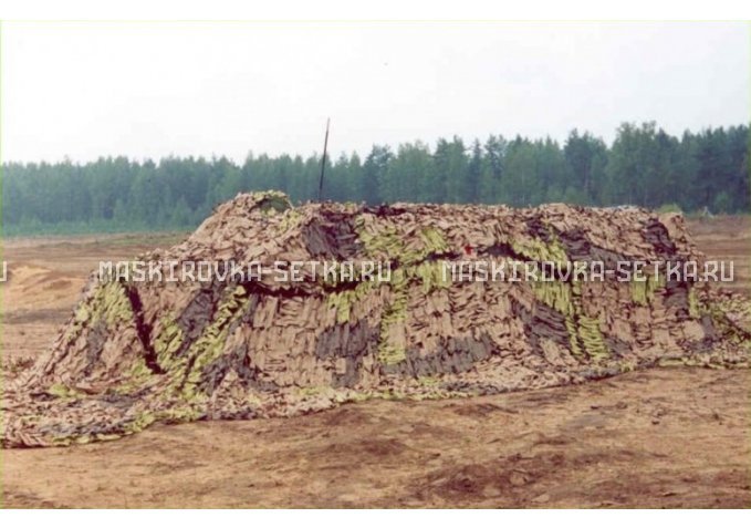 Маскировочная сетка МКТ-4П Поле 3х6 м – купить по цене 8700 руб. в интернет-магазине в городе Брянск картинка 1