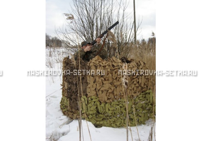 Маскировочная сеть МКТ-2П Поле 3х6 м – купить по цене 5100 руб. в интернет-магазине в городе Брянск картинка 8
