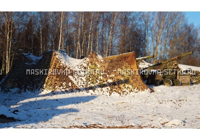 Маскировочная сеть МКТ-2П Поле 3х6 м – купить по цене 5100 руб. в интернет-магазине в городе Брянск картинка 7
