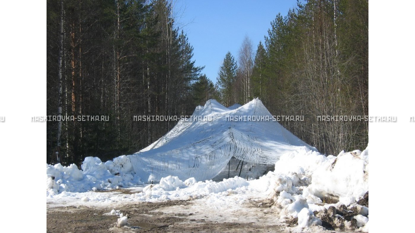 Маскировочная сеть МКТ-2С Снег 3х6 м – купить по цене 4700 руб. в интернет-магазине в городе Брянск картинка 18
