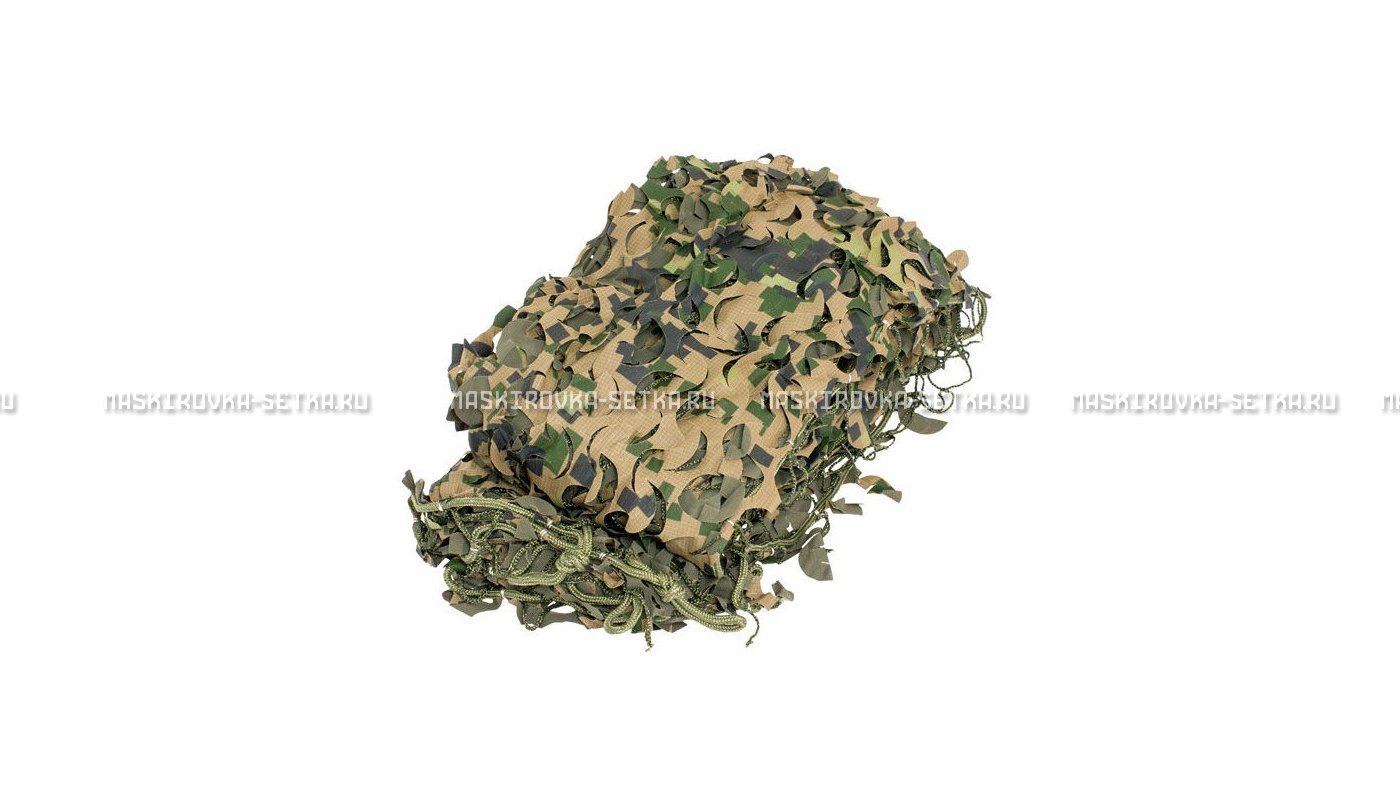 Массеть Camosystems Пейзаж-Профи Лес 3D 1,8х6 м  – купить по цене 7700 руб. в интернет-магазине в городе Брянск картинка 6