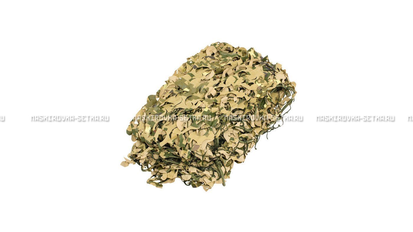 Массеть Camosystems Пейзаж-Профи Милитари 3D 1,8х3 м  – купить по цене 3850 руб. в интернет-магазине в городе Брянск картинка 6