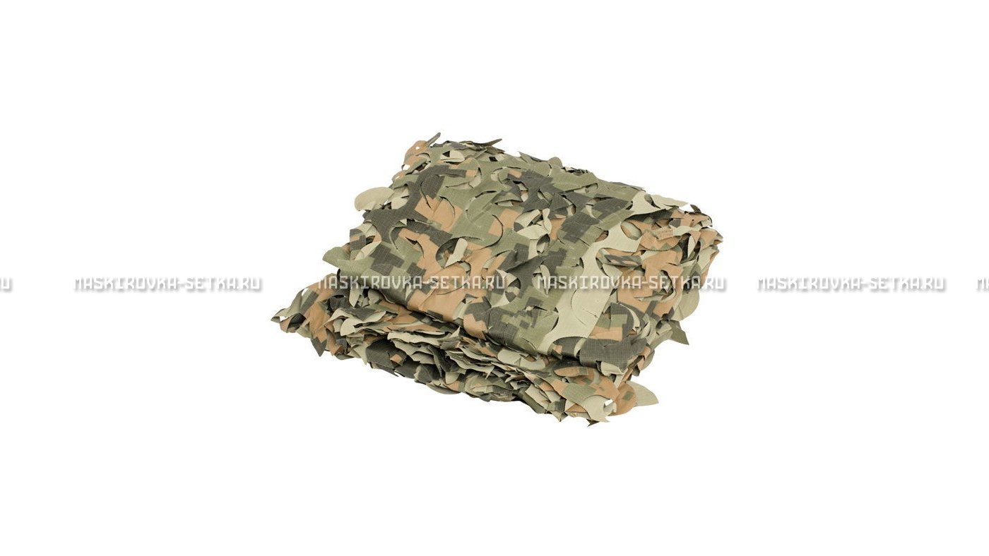 Сетка Camosystems Пейзаж Полынь 3D 2,4х3 м  – купить по цене 3100 руб. в интернет-магазине в городе Брянск картинка 6