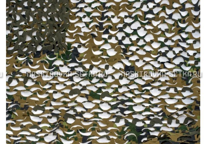 Сетка Camosystems Пейзаж Лес 3D 2,2х50 м  – купить по цене 49500 руб. в интернет-магазине в городе Брянск картинка 2