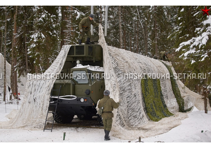 Маскировочный комплект МКТ-2С Снег 12х18 м без АП – купить по цене 58200 руб. в интернет-магазине в городе Брянск картинка 8