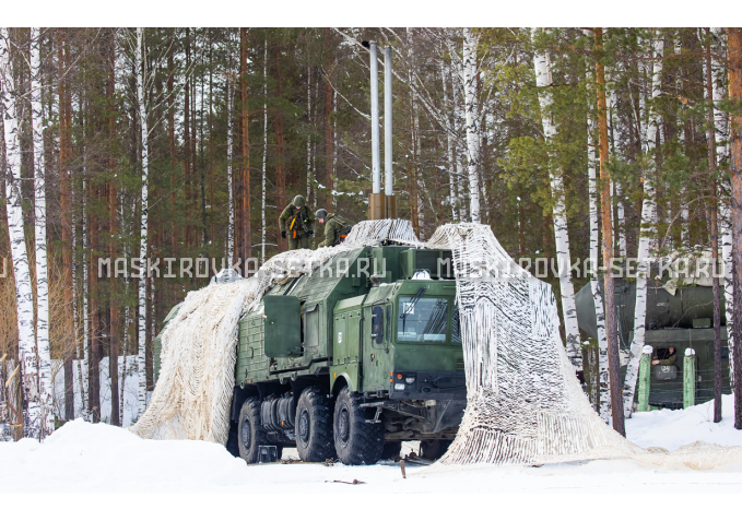 Маскировочный комплект МКТ-2С Снег 12х18 м без АП – купить по цене 58200 руб. в интернет-магазине в городе Брянск картинка 5