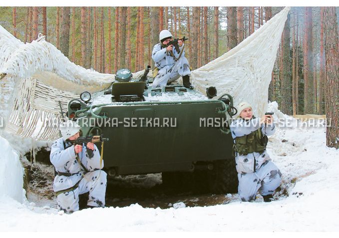 Маскировочный комплект МКТ-2С Снег 12х18 м без АП – купить по цене 58200 руб. в интернет-магазине в городе Брянск картинка 6