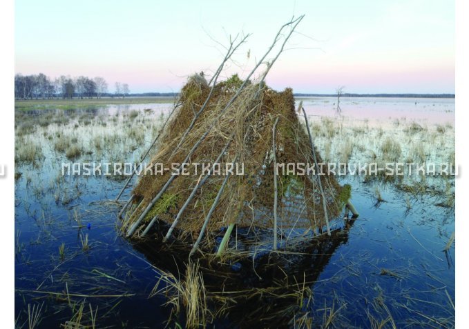 Маскировочная сетка МКТ-3П Солома 2х3 м – купить по цене 3750 руб. в интернет-магазине в городе Брянск картинка 3