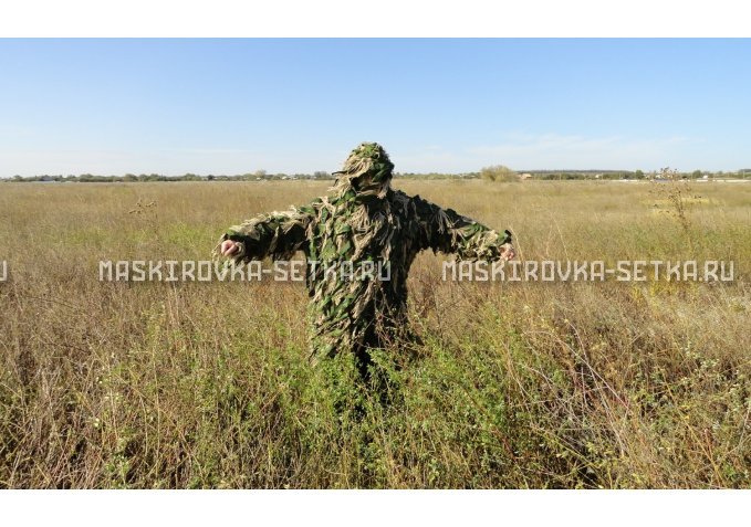 Маскировочный халат Taganrog Кикимора – купить по цене 3550 руб. в интернет-магазине в городе Брянск картинка 1